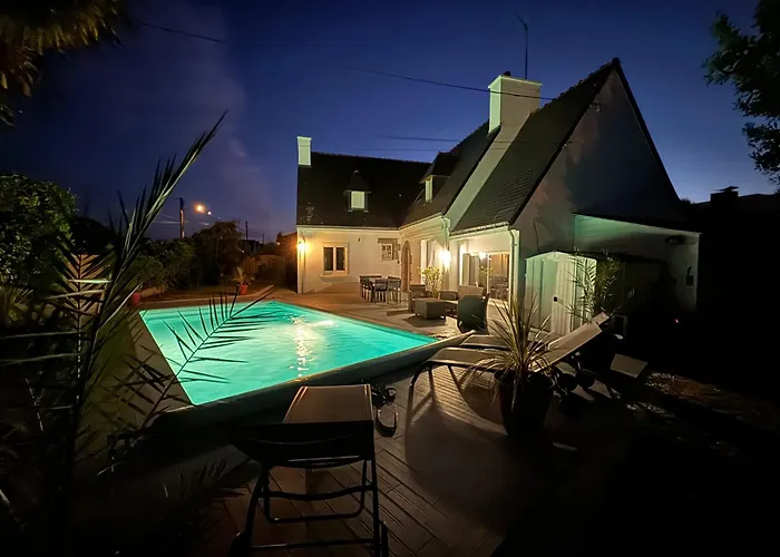 Prázdninový dům Oasis De Serenite Avec Piscine *